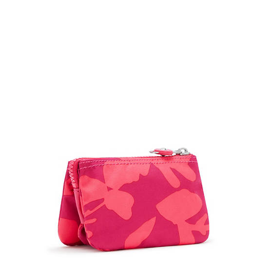 Kipling Creativity Small Printed Pouch Bags Coral Print | AU 2118SG